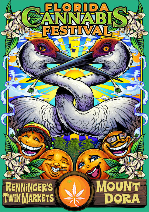 2021 FLCannFest LE Artwork by Flyland Designs